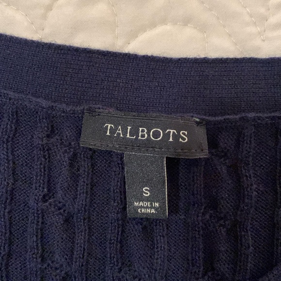 Talbots cable sweater - Picture 2 of 9